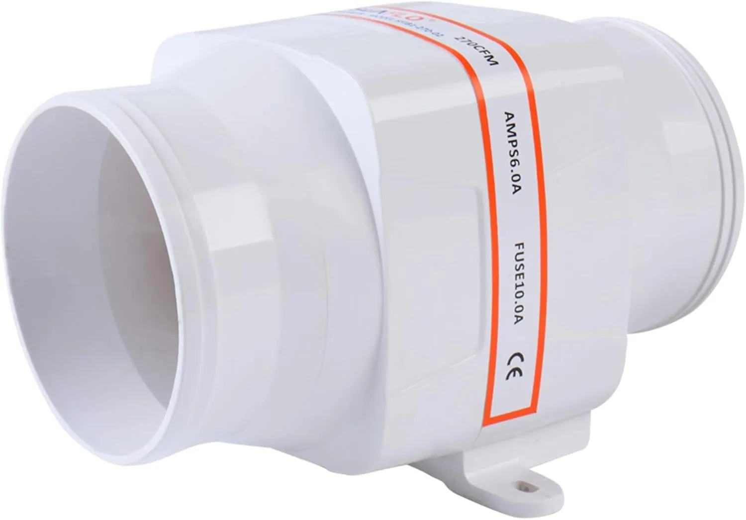 SEAFLO In-Line Marine Bilge Air Blower — 12V, 3" or 4" — main view