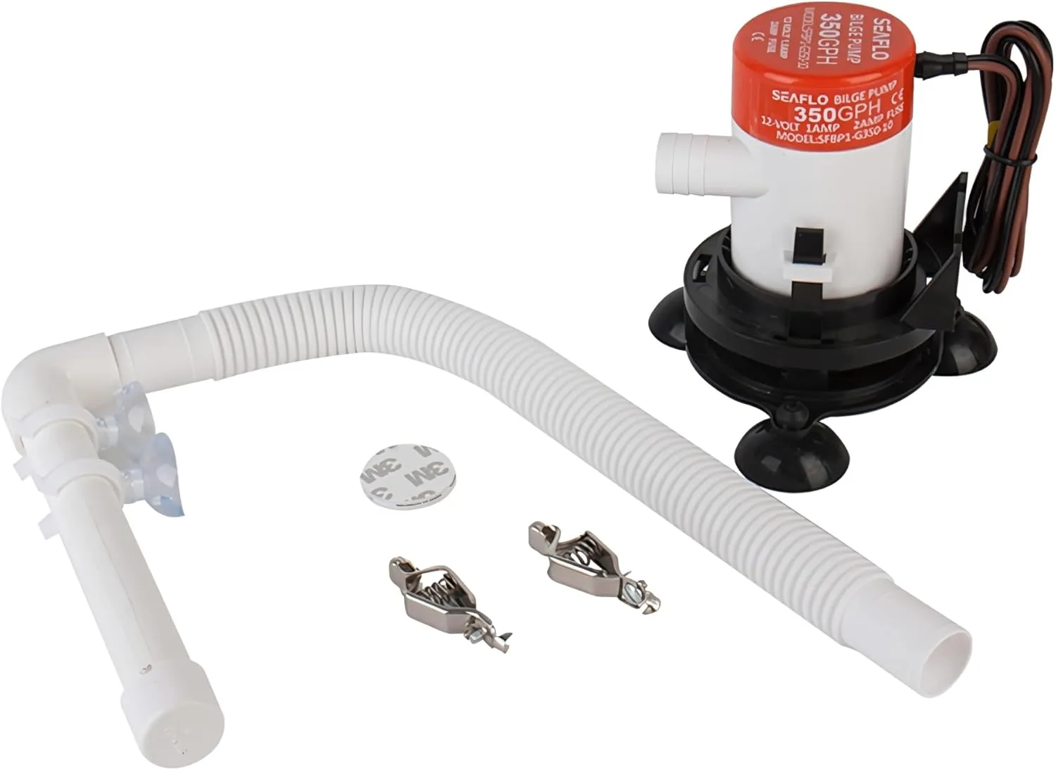 SEAFLO 10 Series Portable Livewell Aerator Kit — 12V, 350 GPH — main view