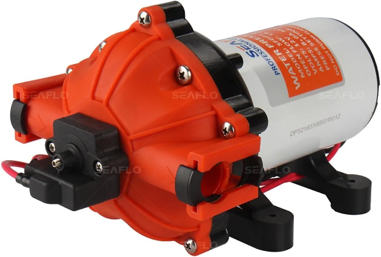 SEAFLO 52-Series Water Pressure Diaphragm Pump - 12v, 5.5GPM, 60PSI — main view