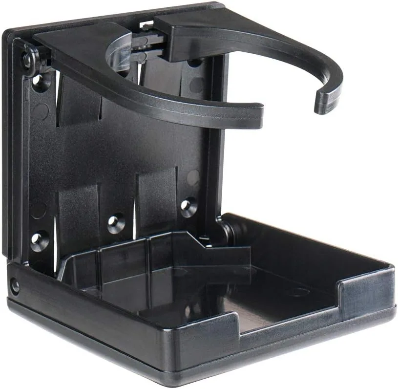 SEAFLO Fold Up Adjustable Drink Holder Rv Marine Boat Caravan Car — main view