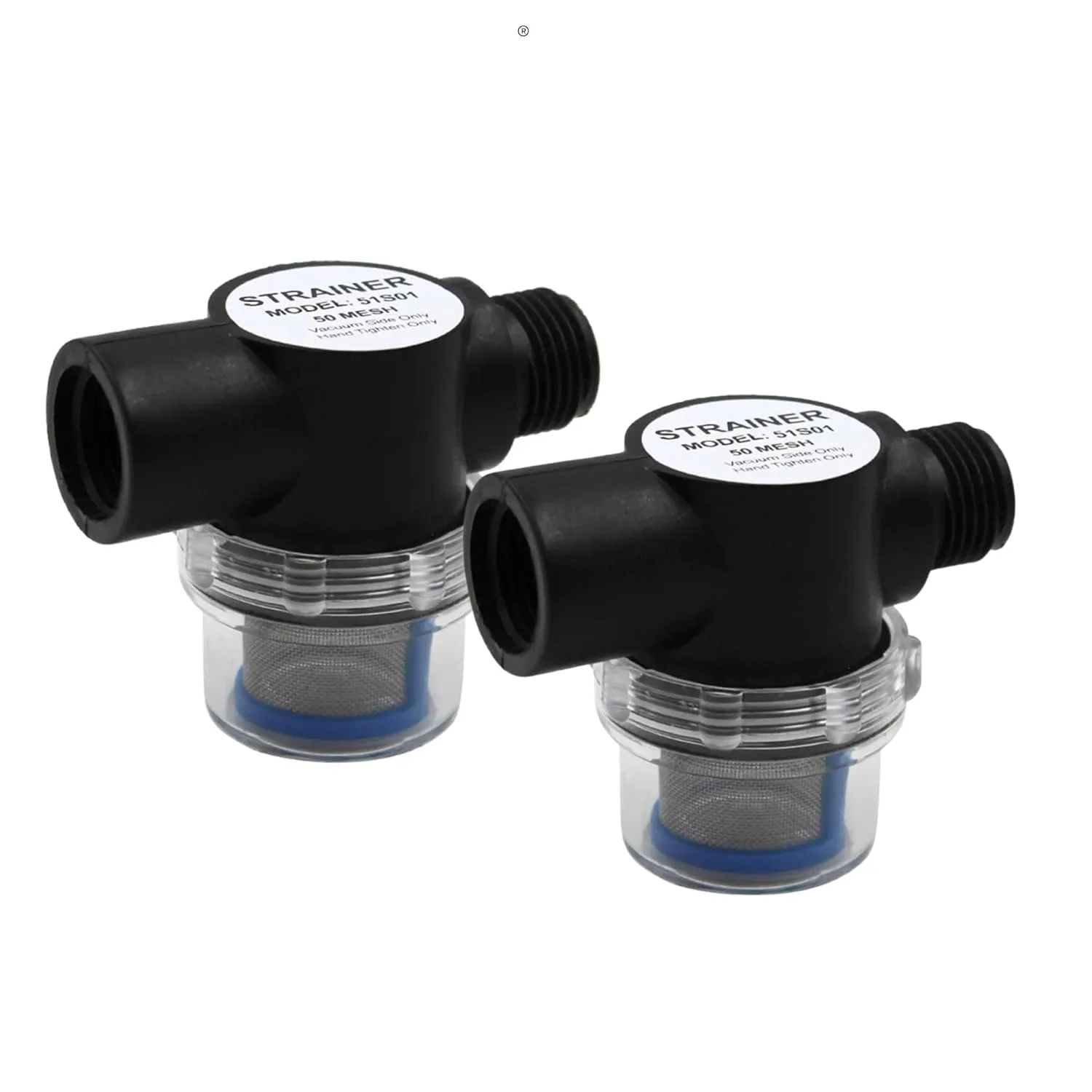 SEAFLO 54 Series Pump Strainer — 02-Pack — main view