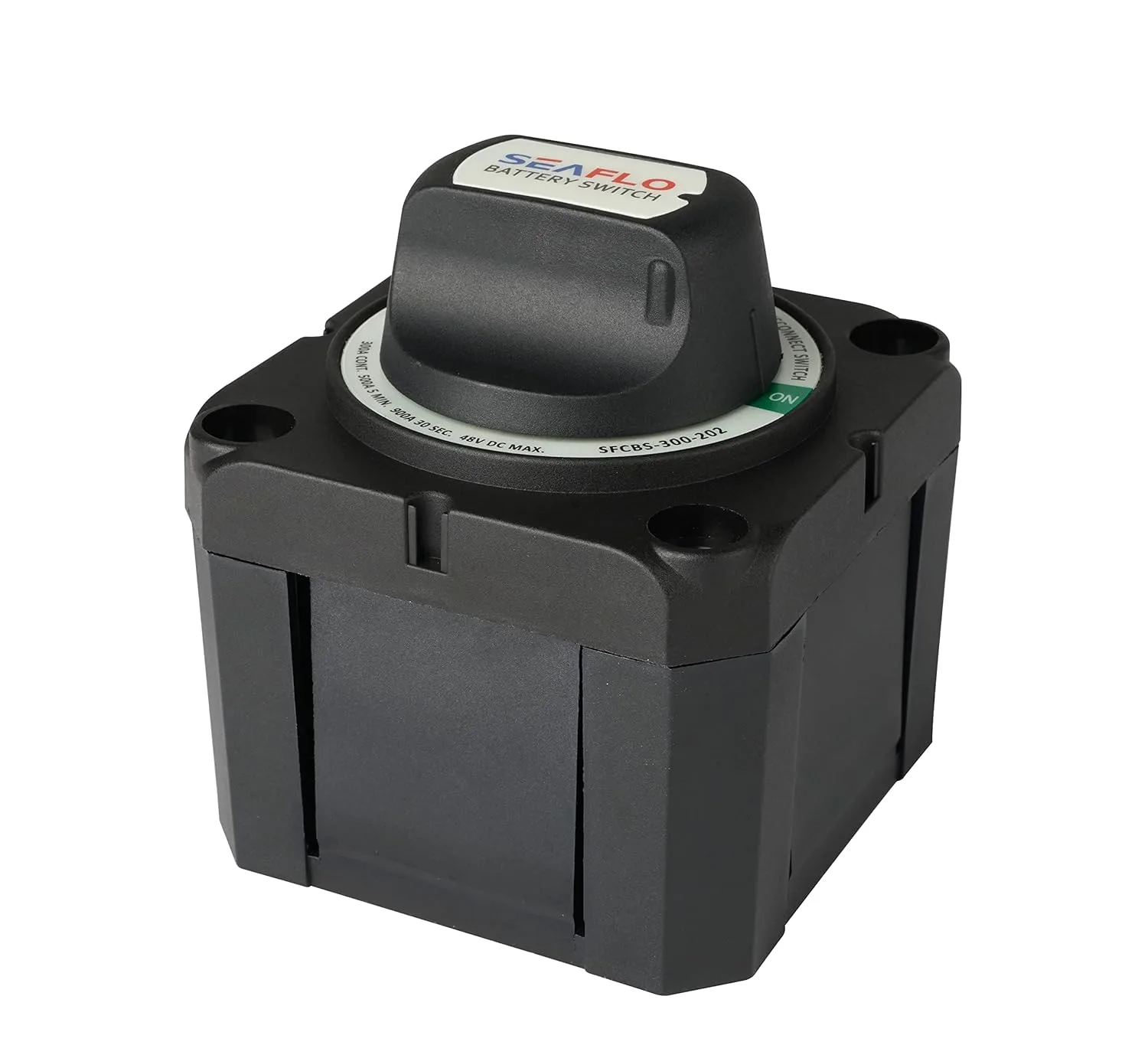 SEAFLO Marine Switch — 12V — Black — main view