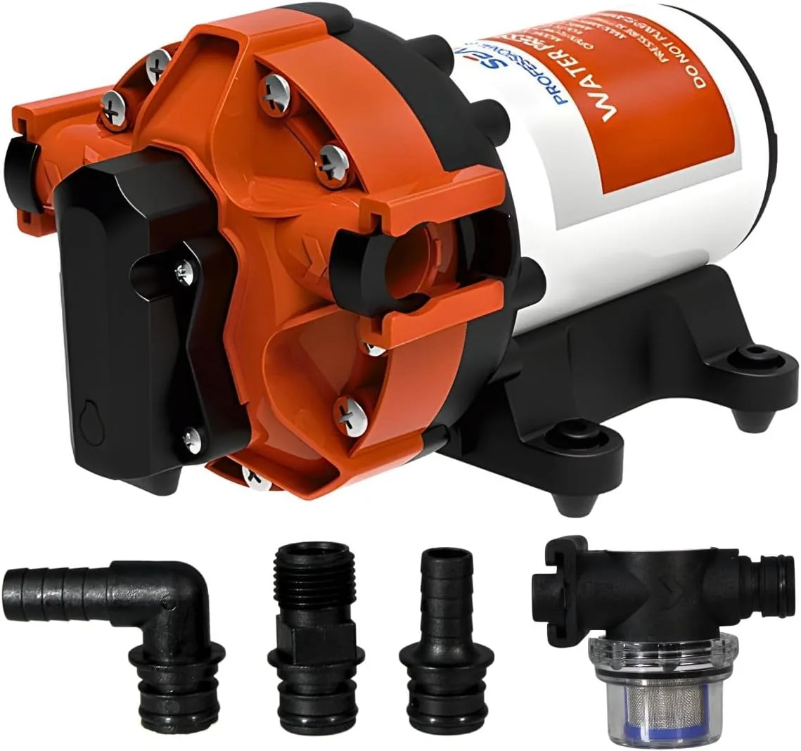 SEAFLO 56A Series Fresh Water Pump — 5.0 GPM, 70 PSI, 12V — main view