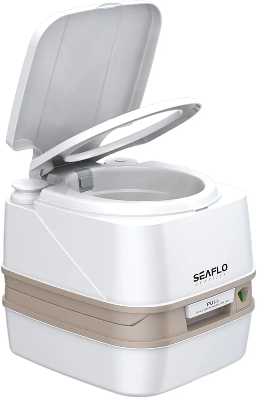 SEAFLO Portable Camping Toilet — 3.2 Gallon Waste Tank — main view