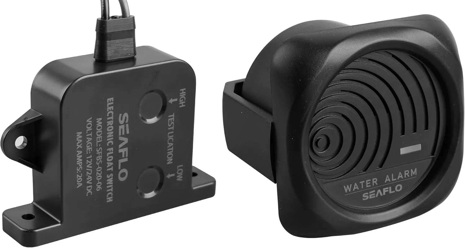 SEAFLO High Water Level Alarm System for Bilge - 12V, 95dB, Solid State Switch — main view