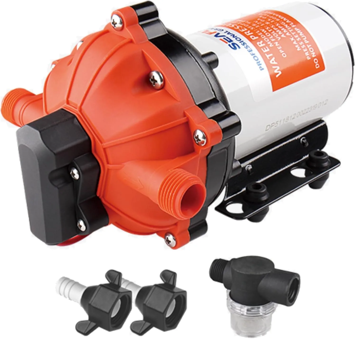 SEAFLO 55 Series Fresh Water Pump — 5.5 GPM, 60 PSI, 24V — main view