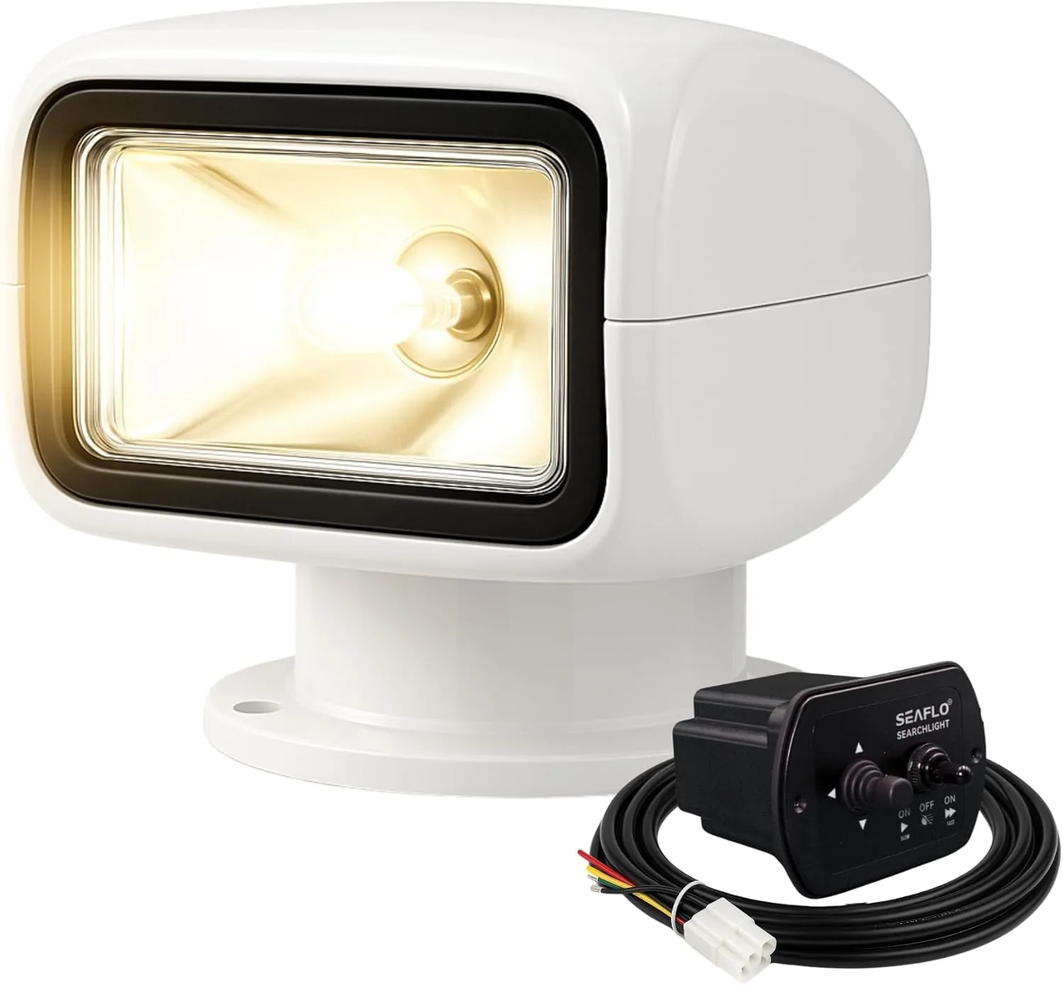 SEAFLO 02 Series Remote Control Searchlight — 12V — main view