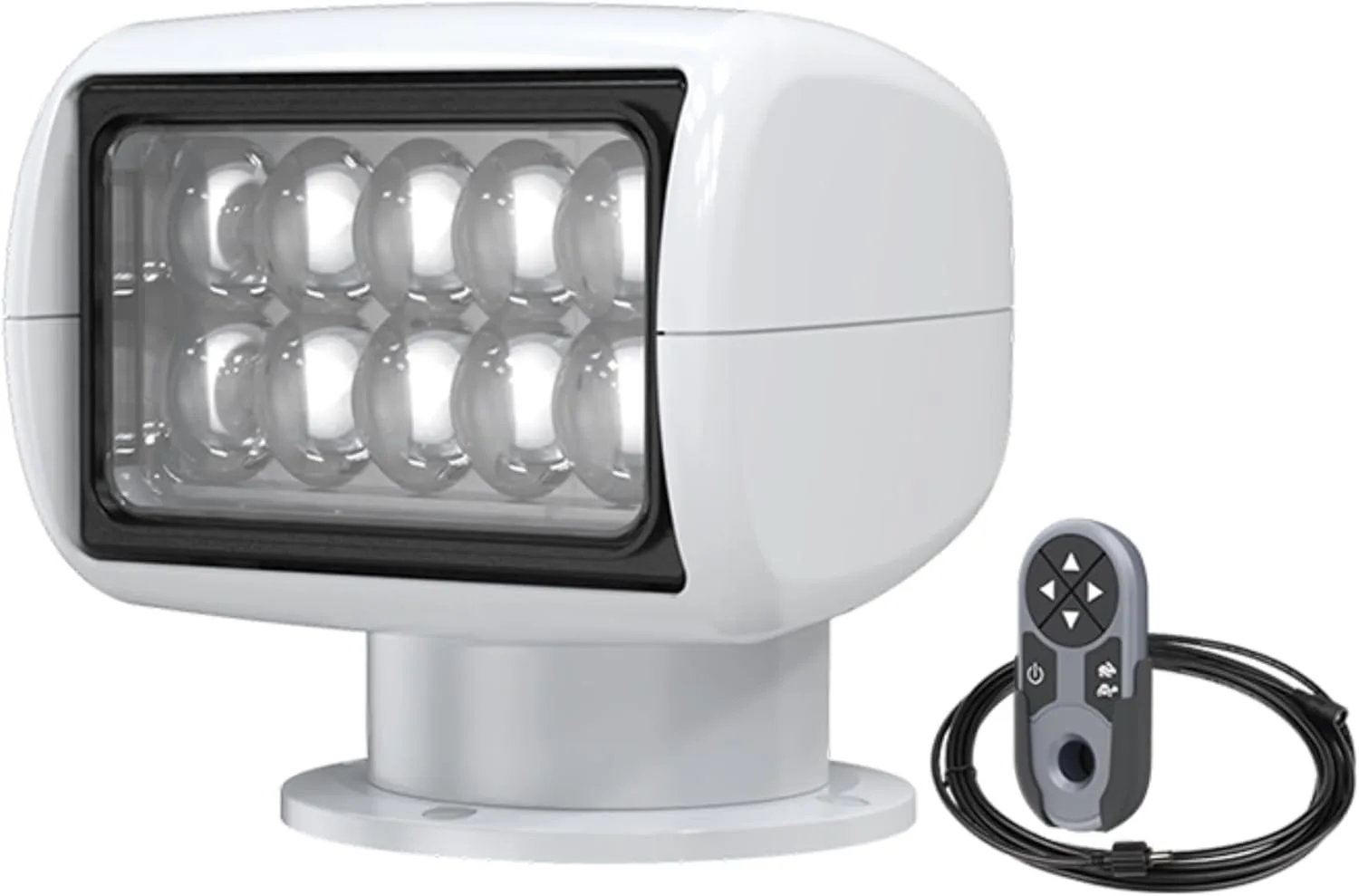 SEAFLO Remote Control Searchlight — White — main view