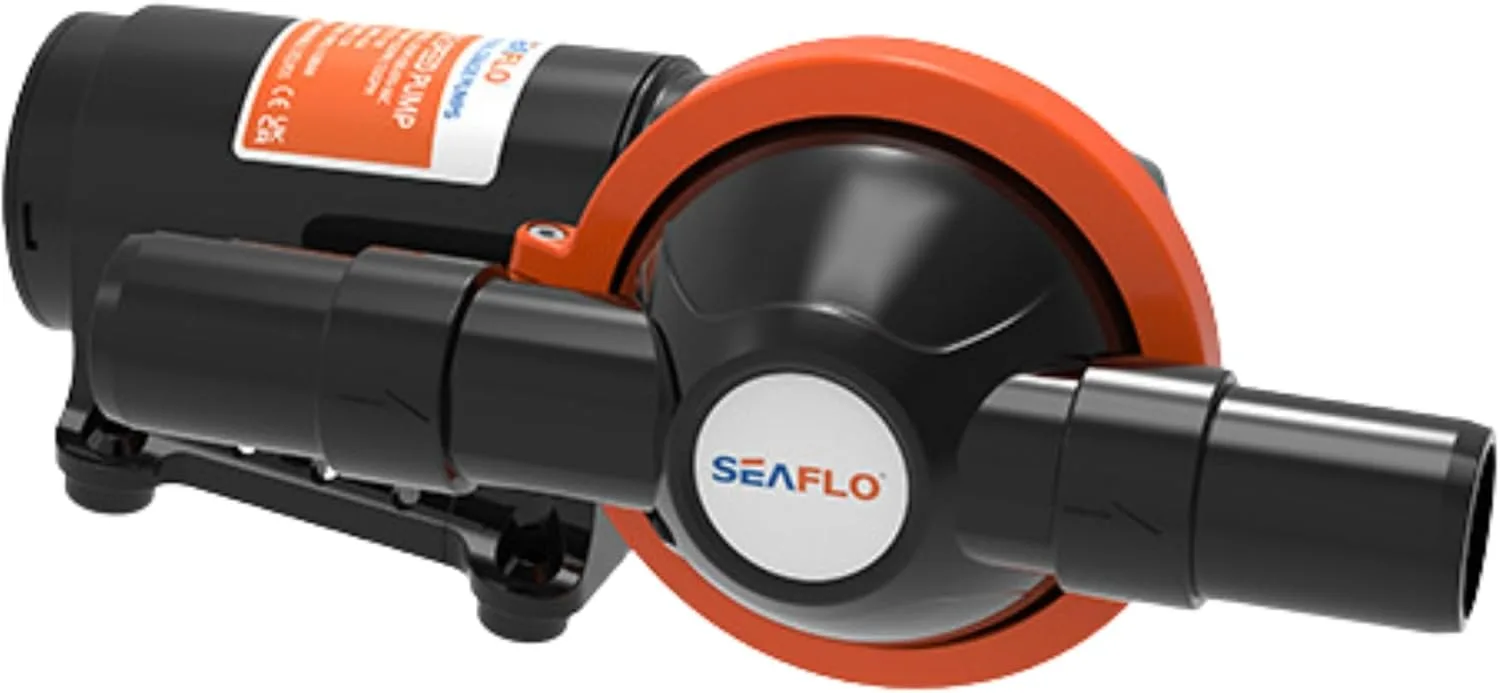 SEAFLO Water Filter — 5.0 GPM, 24V — Black — main view