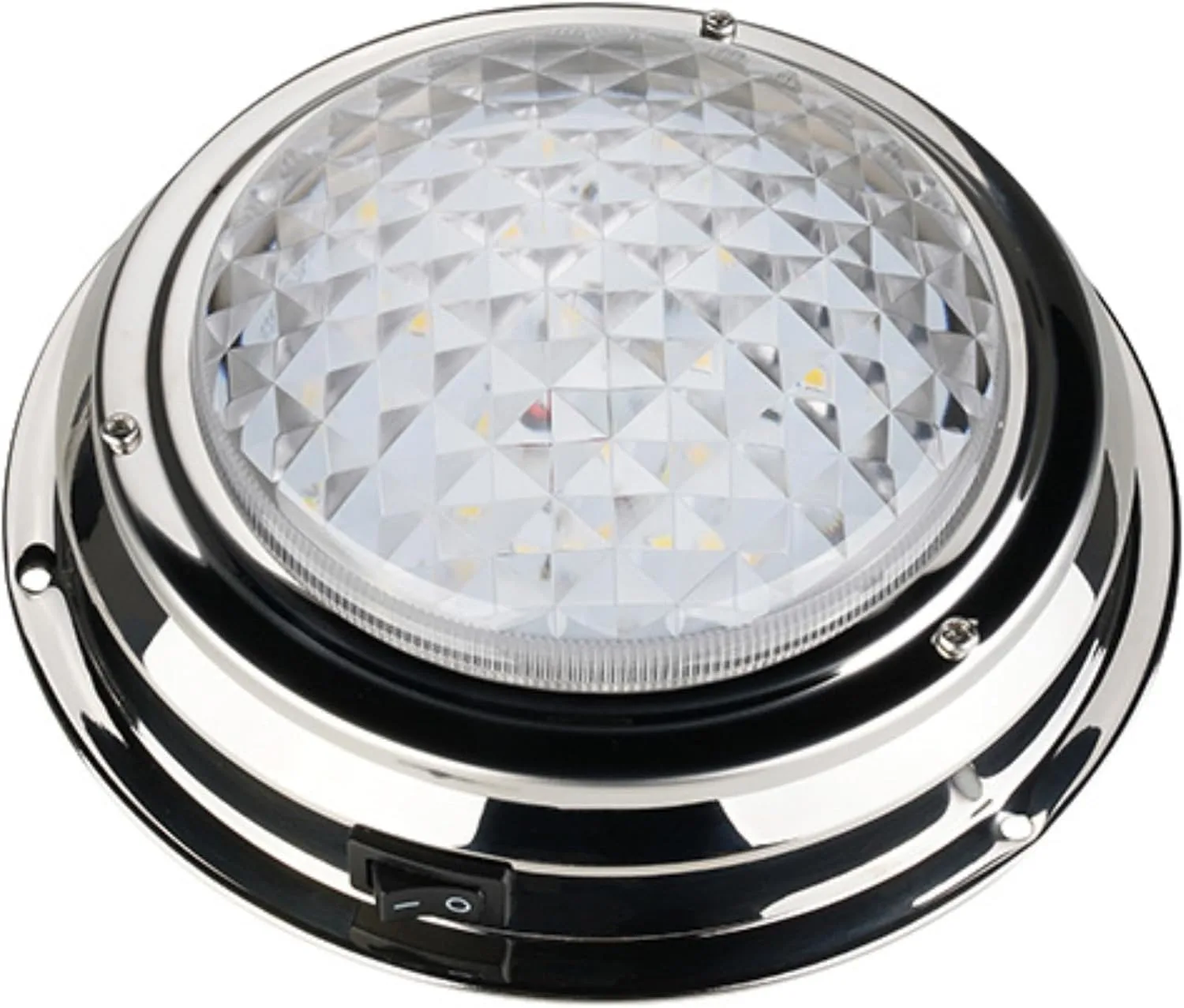 SEAFLO 03 Series Marine Switch — 12V — White — main view